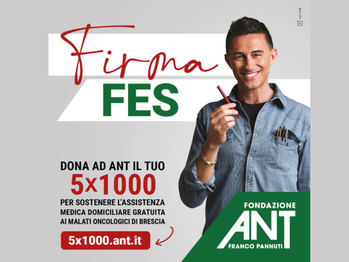La campagna advertising per ANT Brescia: “FIRMA FES”, quando la creatività accende la solidarietà